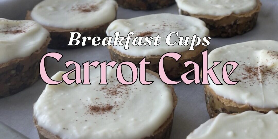 Carrot Cake Breakfast Cup Recipe by Haley Schiek